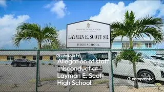 Allegation of staff misconduct at Layman E  Scott High School