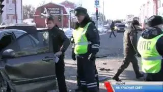 видео ДТП (город Ишим)