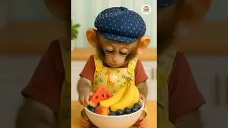🍉 Monkey&rsquo;s Sweet Love for Watermelon Will Melt Your Heart ❤️😂