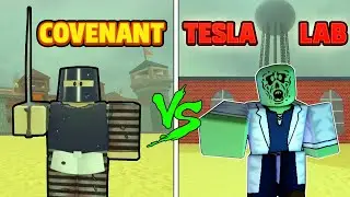 Tesla Lab Under Siege by The Covenants | Dead Rails Battle