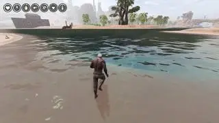 Conan Exiles Low Spec Pc/Laptop Gameplay Part 2 (dying of thirst and still learning)