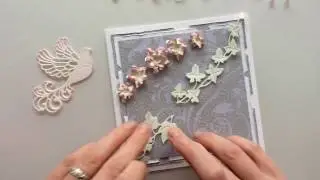 Wedding Card with Creative Expressions dies