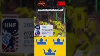 🏒Sweden Wins 3rd Gold #worldjuniors