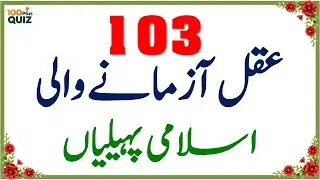 100+ Amazing General Knowledge Questions in Urdu | Paheliyan in Hindi | Test Your Brain #050