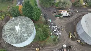 TVWD Taylors Ferry Reservoirs and Site Seismic Improvements Project Aerial Drone Footage&ndash;Nov. 2025