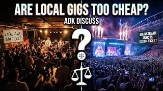 Are people pricing local gigs too cheap- ADK Discuss?