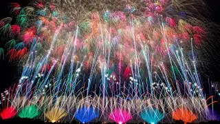[HDR] 2024 赤川花火大会 エンディング 「新花、未来に紡ぐ光」 マルゴー  Akagawa Fireworks