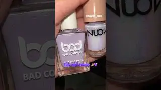 This Lavender nail combo is just 🤌🏽 #lavendernails #nailcombo