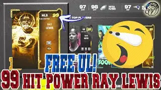 DO THIS TODAY! GET YOUR FREE UL PLAYER! 99 HIT POWER RAY LEWIS! Madden 24 Ultimate Team