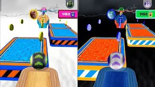 Reverse Night Mode Speedrun vs Normal &ndash; Going Balls LEGENDARY Run! #Gaming #Ball
