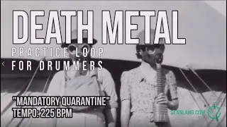 Death Metal - Drumless Track For Drummers - 