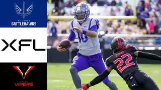 St Louis BattleHawks vs Vegas Vipers Full Game XFL 2023 Week 6