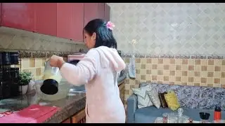 روتيني اليومي شنو طيبت واعرة بالخضر الوررود أختي رجعنا للروتينات