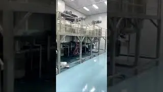 New Cosmetic Factory Vacuum Mixer Machine Finished Installing Cosmetic Make Up Making Machine