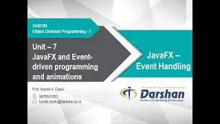 JavaFX - Event Handling in JavaFX