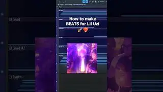 HOW to make HAPPY Beats for Lil Uzi TUTORIAL! #liluzivert #shorts