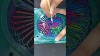 Tranquil Spirograph Art | Soothing ASMR for Ultimate Relaxation! #art #shorts #spirograph #2024