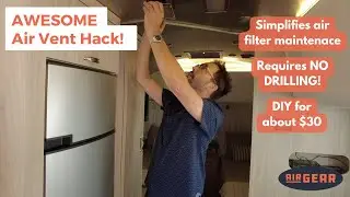 AMAZING Air Vent Hack! For EASIER Air Filter Cleaning
