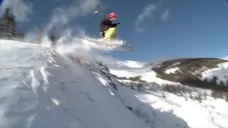 Liam Downey Crazy Ski Crash