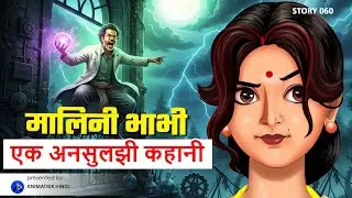 मालिनी भाभी&ndash;एक अनसुलझी कहानी|Malini Bhabhi &ndash;the Unsolved Mystery|Hindi AnimatedStory  #hindicartoon