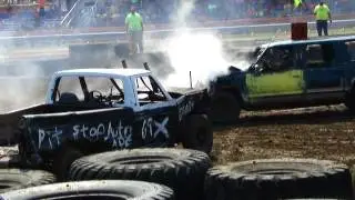 SAUK COUNTY stock big truck Class DEMO DERBY