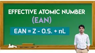 Calculate EAN : Effective atomic number | @naimistry