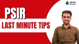 Score 280+ in PSIR Optional | PSIR Last Minute Tips 2025 #upsc #psir #upsc2025 @UPSCResolve