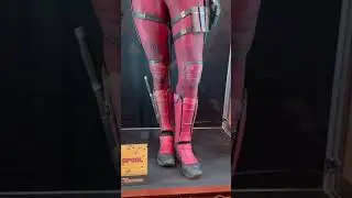Deadpool Costume - Deadpool and Wolverine Costume Display at the El Capitan