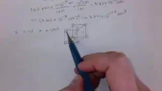 Density of Cubic Unit Cell