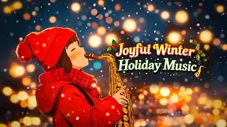 Joyful Winter Holiday Music LIVE ❄️ Cozy Warm Lights & Happy Vibes