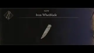 Elden Ring Iron Whetblade Location