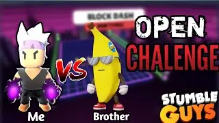 My Brother Open Challenge Me For 1v1 In Stumble Guys 😱 | Will I Win?