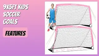 REVIEW (2025): 9x5FT Kids Soccer Goals. Features