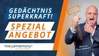 Gedächtnis Superkraft by megamemory - Jetzt zum Spezial Preis sichern!
