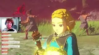 TRYING OUT THE NEW HYRULE WARRIORS GAME WOOOOOO