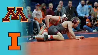 Minnesota vs Illinois Full Duals Men's College Wrestling 2026