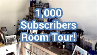 1,000 Subscribers Room Tour!