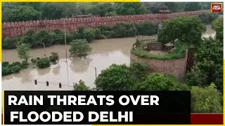 Extreme Situation In Delhi: NDRF Team On Rescue Operation In Delhi Amid Flood Water Enters Homes