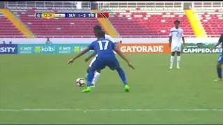 GOAL Trinidad & Tobago, Kathon ST HILLAIRE No. 15 | @FesFut_SV @TTFootballAssoc #CU20CRC