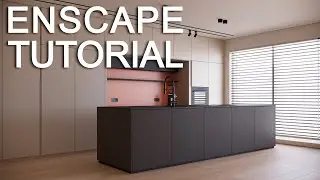 Enscape Tutorial : Realistic Render | Cosy Kitchen Design