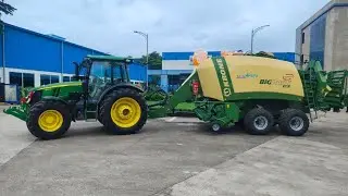 Landforce KRONE Big Pack Baler | Fortima F1600 | #krone  #kronebaler #landforce  #johndeere #4x4 