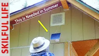 DIY Solar Powered OFF GRID SHED Exhaust Fan to keep the ventilation moving |EP2|
