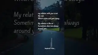 Always There 💨😍🌧️I Like Air, NotRain#UnbreakableBond #AlwaysWithYou#TrueConnection
