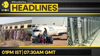 IDF: Iran's Centrifuge Production Site Hit | Pak: Jaffar Express derails After Blast |WION Headlines