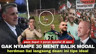 Belum Debut Udah Rekor, Ajax Kasih 3 Peran Spesial ke Paes: Aksi Zandbergen Buat Herdman Yakin 1 Hal
