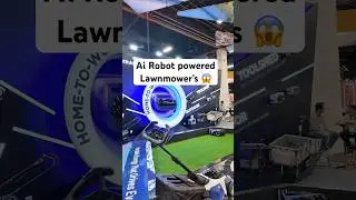 Count your days, Mr. Lawn man&hellip;&hellip; 😂#ai #lawn #lawnmower #robot #ces