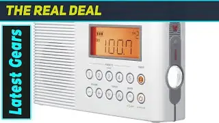 Sangean H201: The Best Waterproof AM/FM Weather Alert Shower Radio
