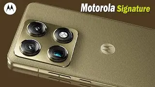 Motorola Signature  First Look &ndash; New Design + Power Packed!