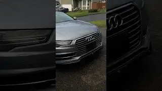 Maxton front lip on Audi a7 #audia7 #supercharged #maxtondesign #maxtonaudia7 #audia7maxton