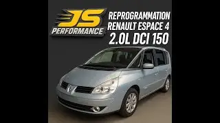 Reprogrammation moteur Renault Espace 4 2L DCI 150chx by JS PERFORMANCE